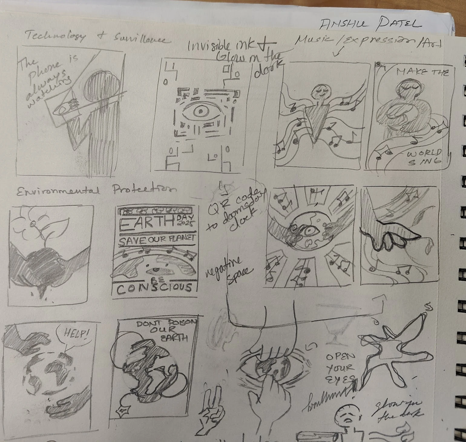 Ideation sketch 1